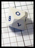 Dice : Dice - DM Collection - Gamescience D10 White Inked - Ebay Oct 2014